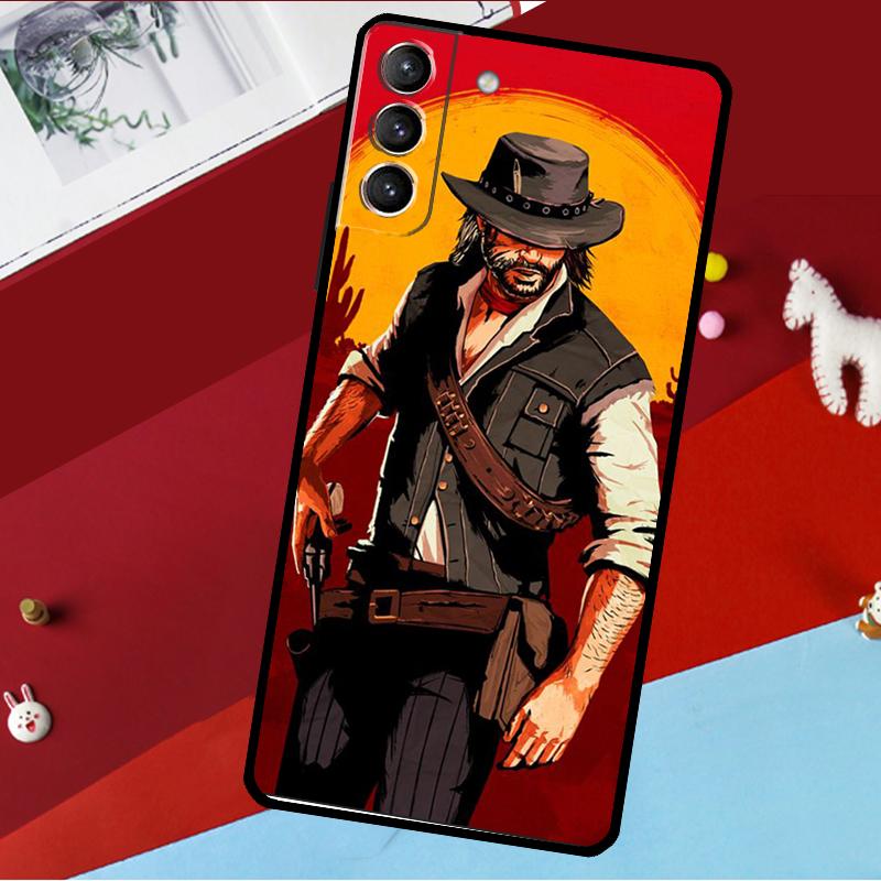 Чехол Red Dead Redemption 2 для Samsung Galaxy S20 FE S21 FE S22 S23 Ultra Note 20 S9 S10 Note 10 Plus Задняя крышка