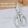 Кухонные ножницы Сверхпрочные Кухонные ножницы Нержавеющая сталь Ножницы для резки мяса Многофункциональные Режущие инструменты для птицы рыбы мяса костей