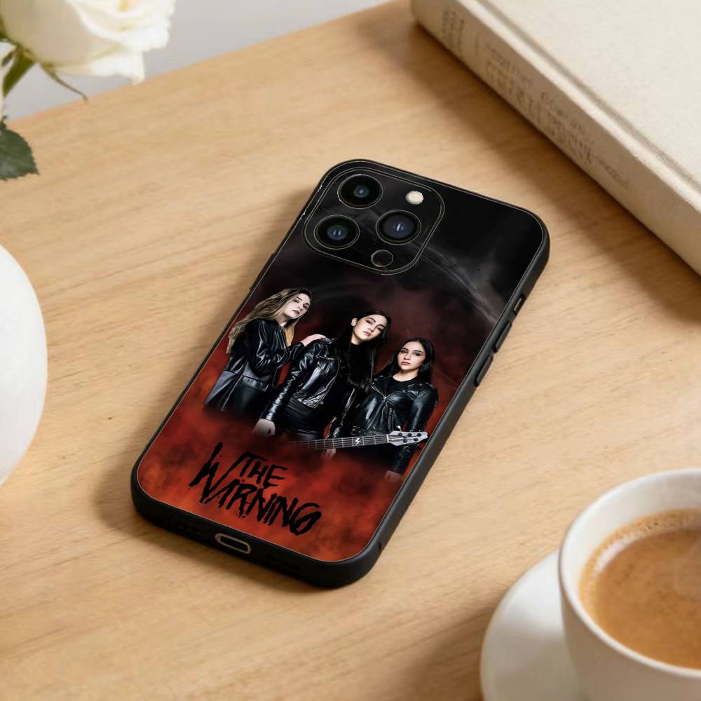 J-The Band W-Предупреждение Чехол для телефона для iPhone 17 16 15 14 13 12 Max Plus Силиконовый Черный Чехол