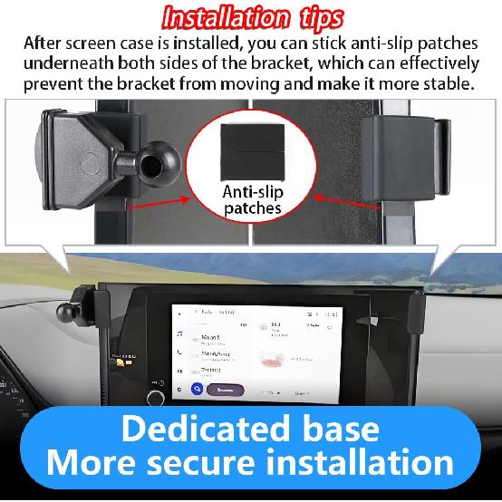 Car Phone Holder For Toyota Sienna LE 2025 [ Only For 8 Inch Touchscreen ] Auto Interior Accessories Best Cell Phones Mount Cellphone Mobile Cradle
