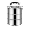 Stackable Insulated Food Container Stainless Steel Keep Warm Cylinder Food Warmer  Men Women