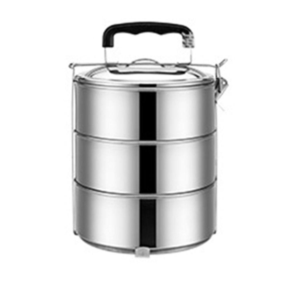 Stackable Insulated Food Container Stainless Steel Keep Warm Cylinder Food Warmer Men Women