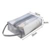 Transparent Cosmetic Bag Zipper Shaving Bag Duty Toiletry Bags  Unisex