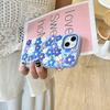 INS Korean Daisy Flower Soft Silicone Luxury Phone Case for IPhone 16 15 13 14 12 Pro Max 14 Plus Fashion Cute Floral Back Cover