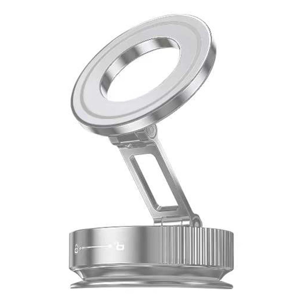 COTECI BS-014 Magnetic Car Phone Mount Holder Vacuum Suction Cup 3-Axis Adjustable Anti Shake Vehicle Stand