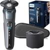 Philips 5000 Series Electric Shaver with Cleaning 45 Steel Precision Flex Men's Function, Blades, 360-D Head, S5586/50