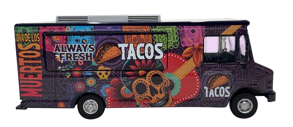 Американская диорама Масштабный фудтрак 1/64 (DOTD) (Готовый продукт) AD-70100MJ