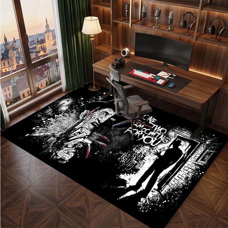 A Nightmare on Elm Street Freddy Krueger Rug Soft Thick Non Slip Floor Carpet for Bedroom Living Room Home Decor