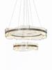 Modern Living Room Fashion Circle Round Chandelier American Simple Designer Light Luxury Bedroom Study New Chandelier