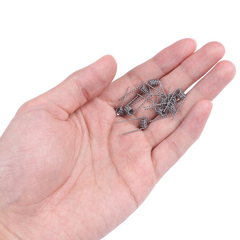 10 шт. A1 витые плавленые катушки Hive Clapton, готовые обмотки проводов, катушка Rda