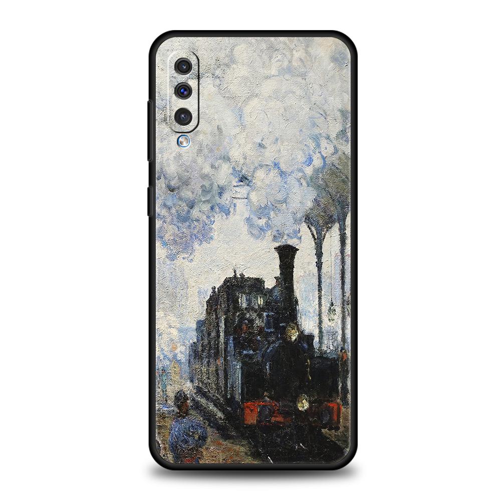 Чехол Клод Моне импрессионист для Samsung A15 A13 A51 A71 A41 A31 A21S A03S A05 A12 A32 A52 A22 A23 A25 A33 A53 A73 5G чехол