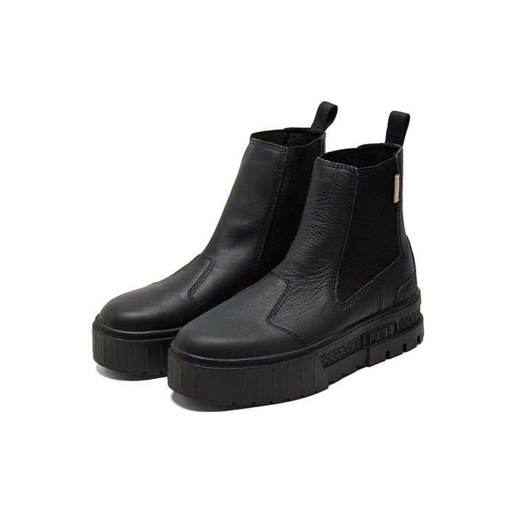 Puma Женские высокие ботинки lifestyle Mayze Chelsea Infuse Черные 381651-01