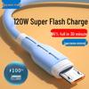 Быстрый зарядный кабель Micro USB 120 Вт для телефонов Huawei, Vivo, Oppo, Samsung и Meizu.
