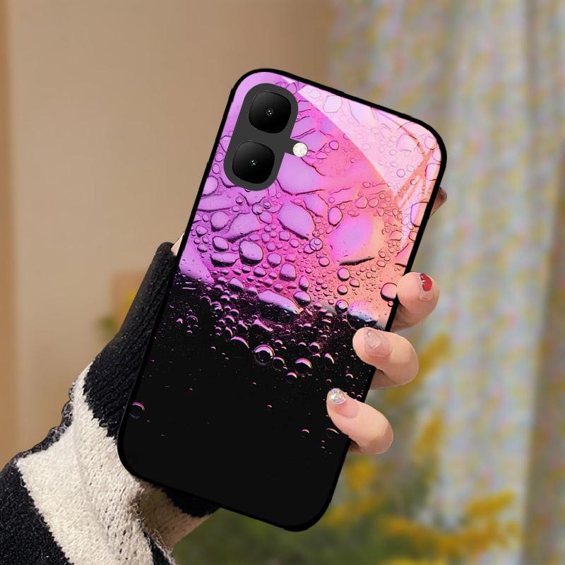 Чехол-задняя крышка для Infinix Smart 10 X6725, Чехлы из закаленного стекла для Tecno Pop 10, Smart10 Pop10, Модный защитный корпус