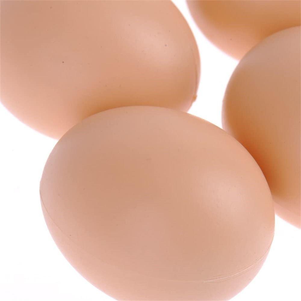 Toy Simulation Eggs Party Supplies Easter Egg Educational Toy Fake Chicken Eggs Artificial Eggs