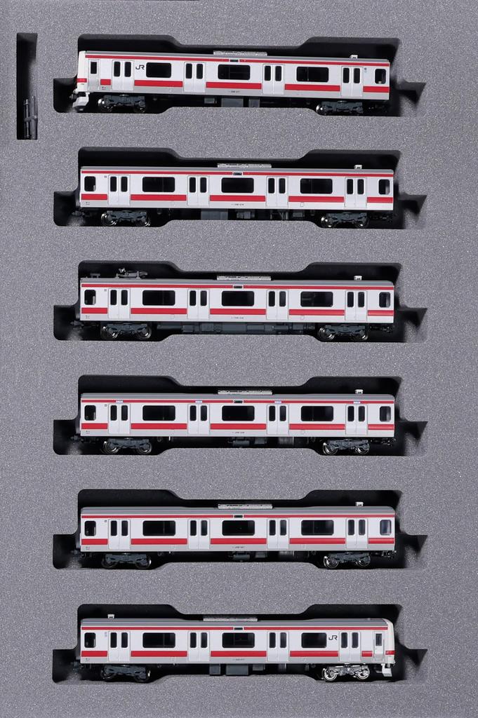 KATO N Gauge 209 Series 500 Keiyo Line Color Basic Special Edition Model 6-Car Set, Train, 10-1495