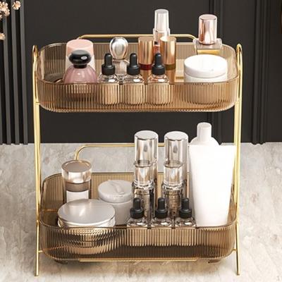 Стеллаж для хранения косметики, чашки и кружки, тарелка с фруктами, подставка для кексов, специальные тарелки, многоцелевой макияж
