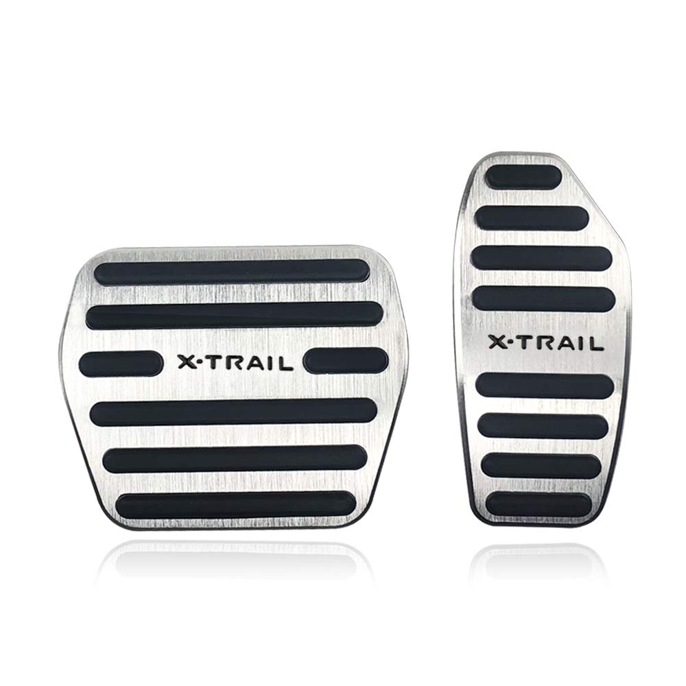 LEXLEYS Nissan New X-Trail T33 T32 NT32 HT32 HNT32 Алюминиевые накладки на педали газ/тормоз