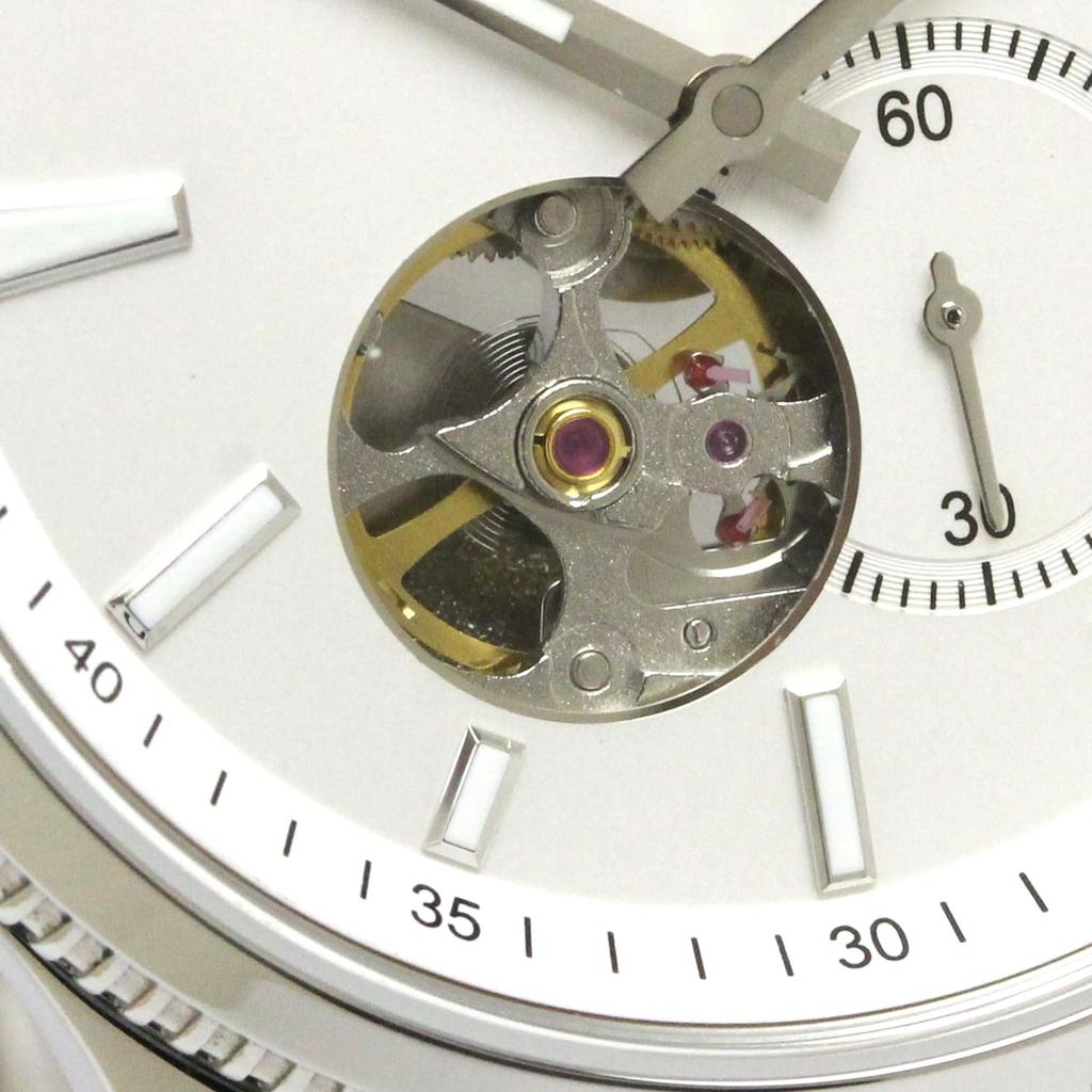 Salvatore Marra Автоматические часы с ручным заводом, кожаный ремешок, классические, маленькие, с открытым сердцем, скелетон, японские, водонепроницаемость 5 АТМ, SM24106, мужские, заводные, ремешок, секундная стрелка,