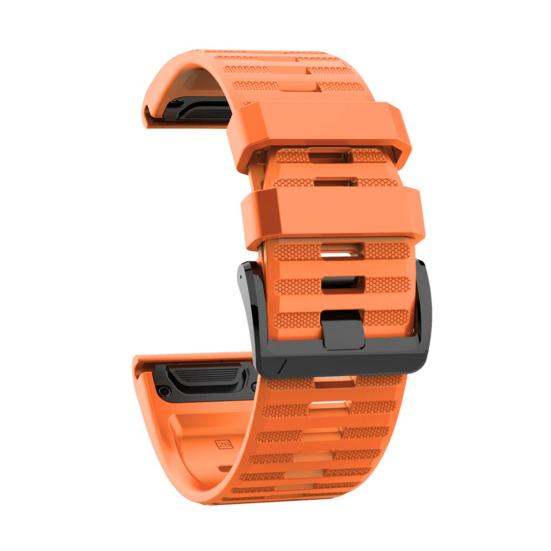26 мм Силиконовый спортивный ремешок для часов для Garmin Fenix 6X 5X 3 HR D2 Bravo
