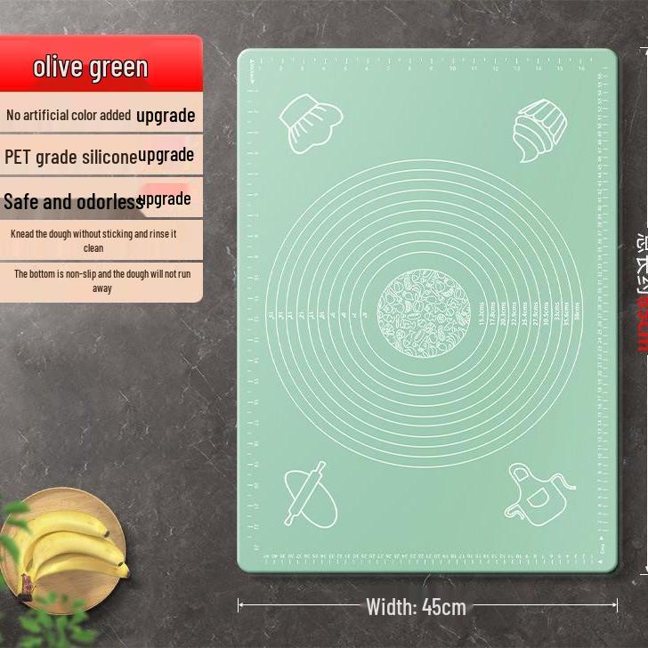 Silicone Non-Slip Baking Mat for Kneading and Rolling Dough