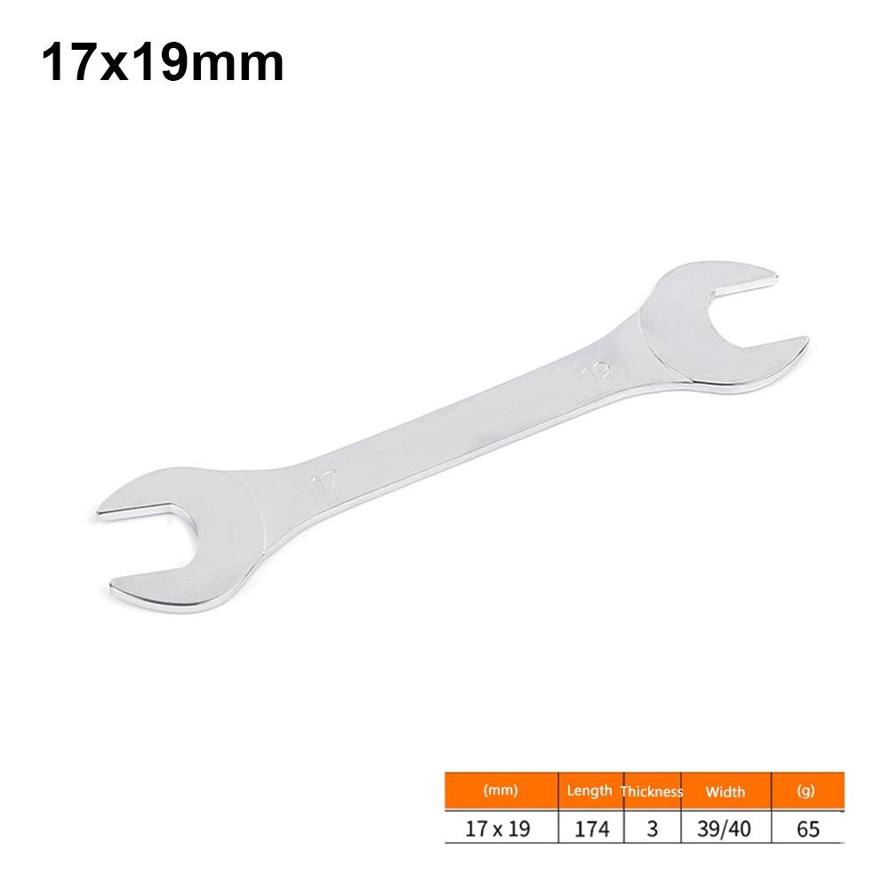 1Pcs 3mm Ultra-thin Thin Open End Wrench Hi-Spec Double-end Fixed Spanner  Car Bicycle Repair Tool