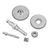 RC Transmission Gear Set Gear and Shaft Stainless Steel for AXIAL SCX24 AXI90081 AXI00001 AXI00002 1/24 RC Car