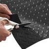 Garage Floor Roll, 2.28 x 6.1 m Garage Flooring Mat, 2.2 mm Thickened PVC Diamond Plate Floor Protector Mat with Double-sided Tape, Non-Slip, Easy to