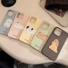 Simple Cartoon Puppy 3D Phone Case Compatible and Suitable for iPhone 16 15 14 13/12promax