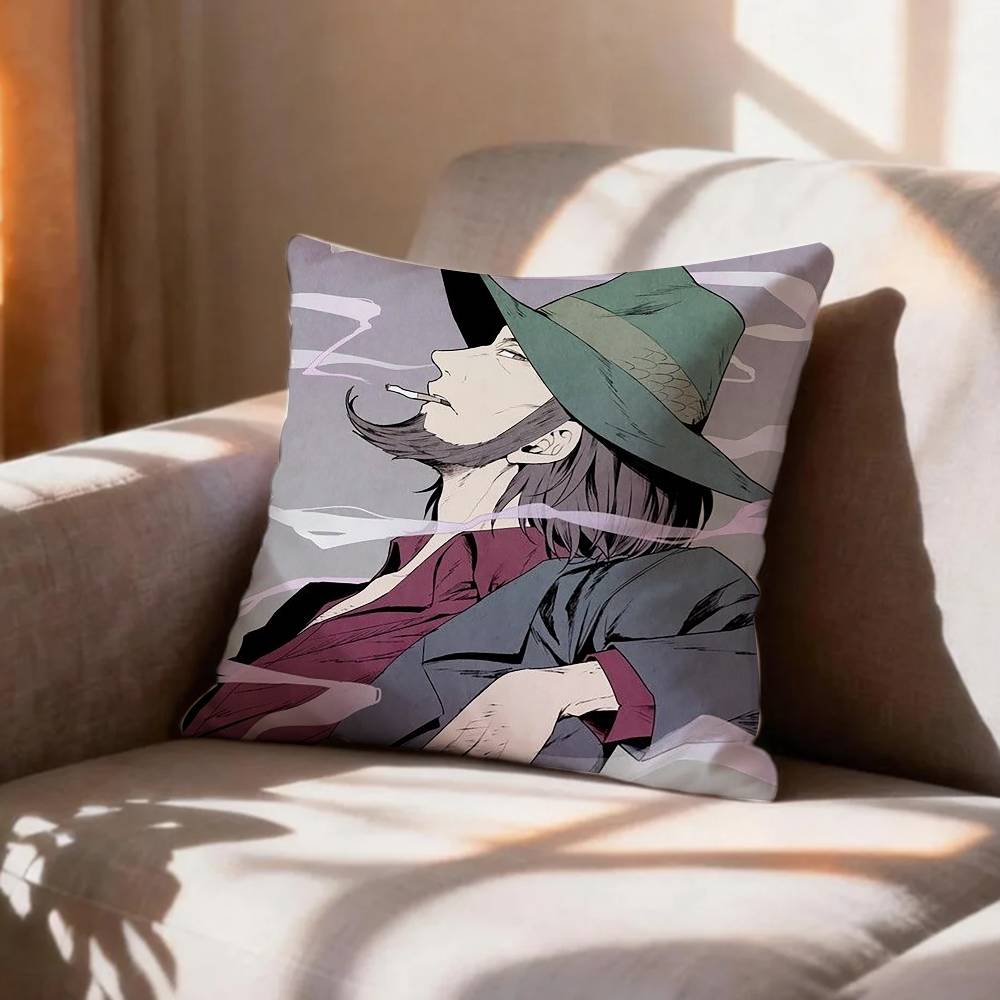 COOL LLupin The TThird Pillow Case Pattern Printed Pillowcase For Living Room Sofa Cushion Cover