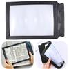 Full Page Magnifying Glass 3X A4 Table Reading Magnifier Handheld Reading Aid Tools