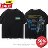 OHLINS Мотоциклетный амортизатор Модифицированная летняя футболка Одежда Повседневная Модная Марка Мужская и Женская Автоклуб Короткий рукав