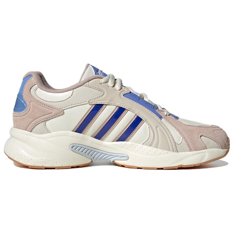 adidas Neo Crazychaos 2.0 Ретро Классические Нескользящие Прочные Легкие Низкие Повседневные Кроссовки Унисекс Бежевый Коричневый Синий HQ4614