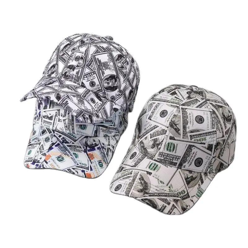 Весна и Лето Полиэстер Принт Кепка Бейсболка Регулируемая Наружная Snapback Кепки для Мужчин и Женщин 16