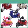 Elegant Alloy Lady Motorcycle Model 143 Scale, Powerful Return Function, Multi-functional, 107*4cm
