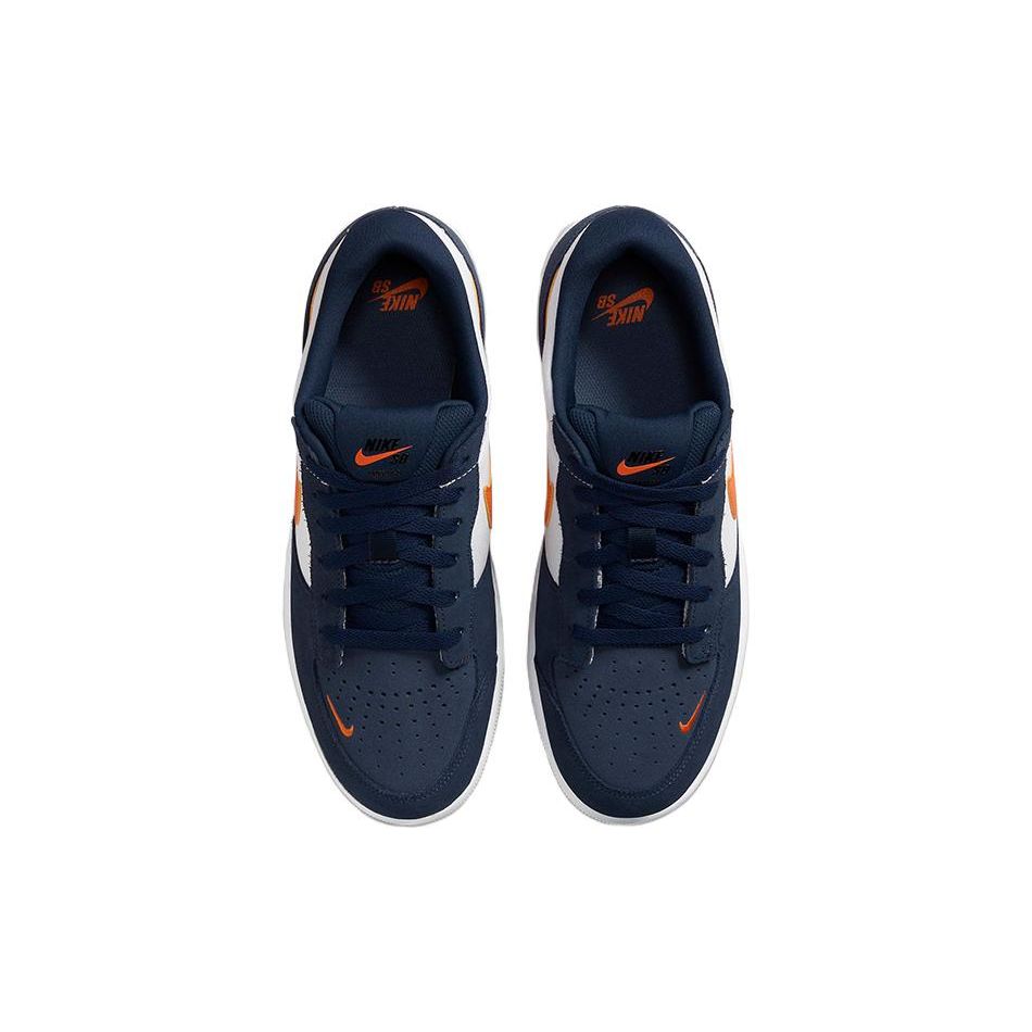 Nike Sb Force 58 Полуночный Синий Безопасный Оранжевый Белый Рассеянный Синий DV5477-400