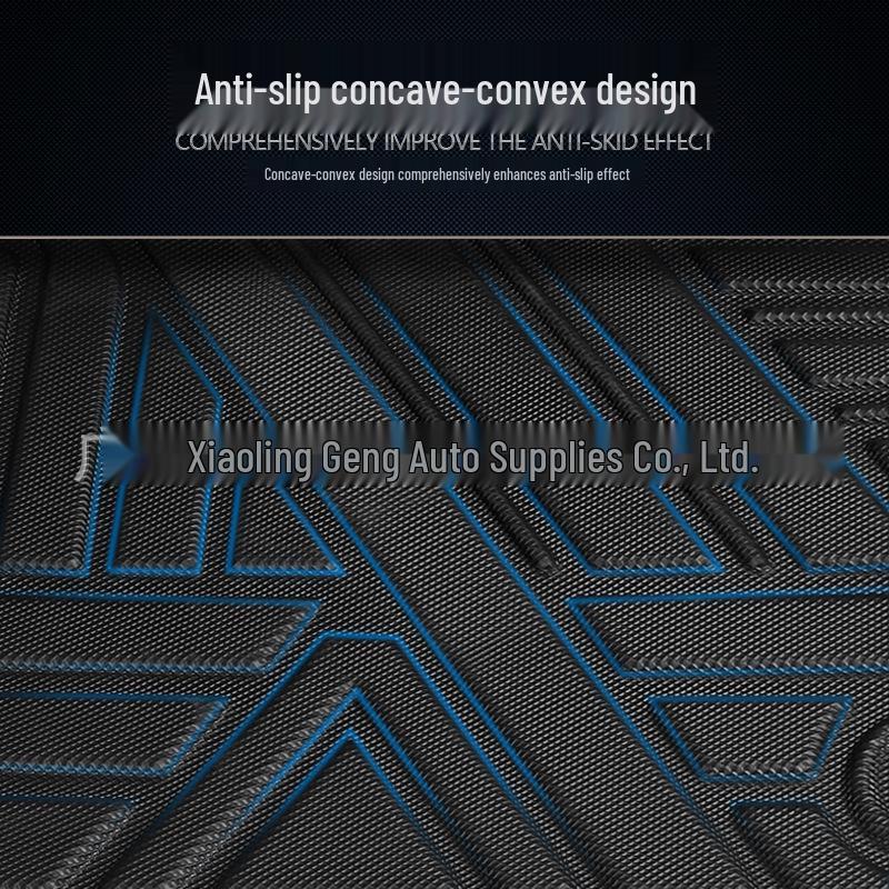 2021 Toyota Sienna TPE Водонепроницаемый Без запаха Коврик в багажник