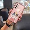 Прочный пылезащитный чехол для телефона Tecno Camon17P Противоударная задняя крышка Полная защита Ударопрочный Водонепроницаемый Силиконовый Мультяшный