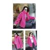 Women's Winter Warm Double Sided Coral Velvet With Thickened High Collar Zipper Coat