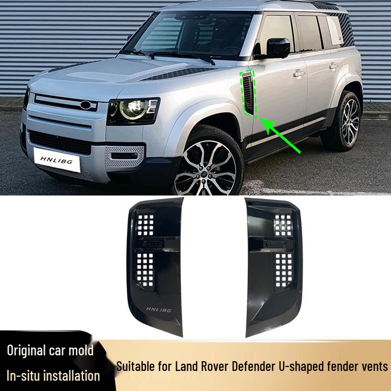 Defender Fender Vent LR146278/LR146279: Fits Land Rover Models