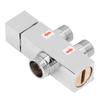 G1/2 Brass Diverter Valve Shower Arm Diverter Tee Connector Faucet Diverter Valve for Bathroom