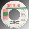 7inch Record FRANKIE PAUL - Just One Night NONE Digital-B 2000 Jamaica Reggae, Ska & Dub Used