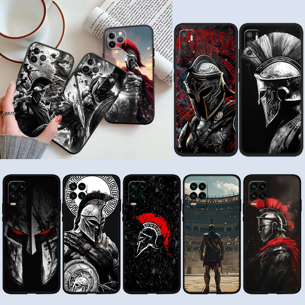 Чехол для телефона «Спартанский воин» для Redmi Note 12 12S 12C 13 13C 13R 14 14S 14R 14C 11A 13X A3 A3X A4 A5 Pro Max Plus