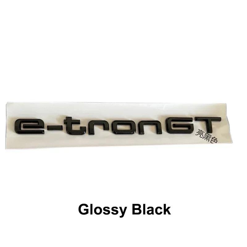 Auto Trunk Emblem Stickers for a2 E-tron GT S Logo A7 S5 Q3 S3 Q4 Q7 A3 A5 Q5 Q6 A6 A8 Q1 Q2 S7 A4L A6L Car Rear Badge Decals
