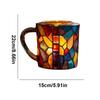 Painted Book Coffee Mug Book Shaped Tea Cup Gifts for Home Office Decoration
