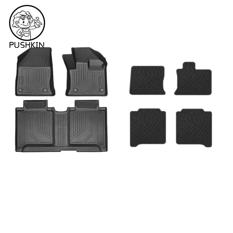 For Geely Riddara RD6 2025 2026 TPE Car Floor Mats and Cargo liners All Weather Waterproof RHD LHD Backrest Mats Trunk Mats