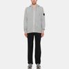 STONE ISLAND Мужская куртка с капюшоном на молнии с длинным рукавом и логотипом, куртки, серый, 811563520-V0M64