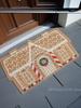 Christmas Doormat – Imitation Cashmere, Non-Slip Floor Mat for Front Door, Kitchen, Bathroom and Home Holiday Decor