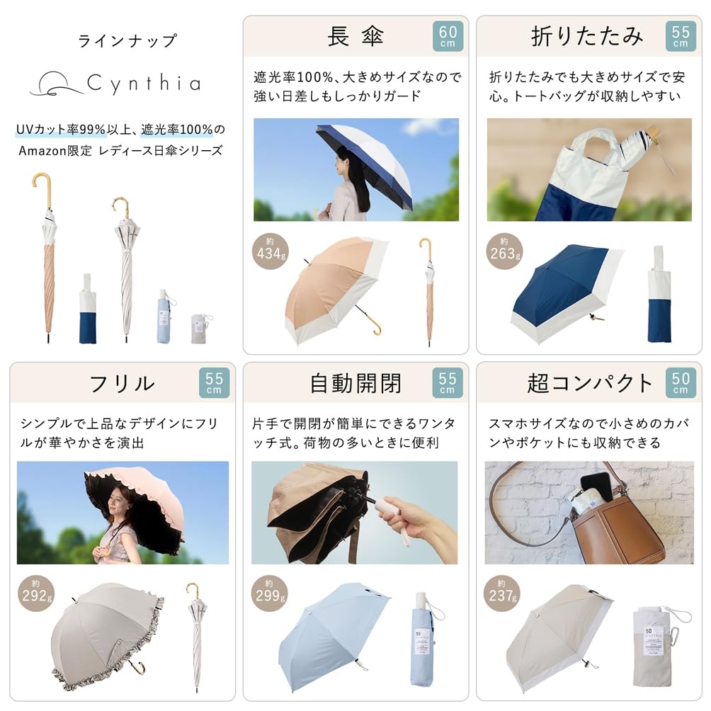 Ogawa Складной Полный Легкий УФ Тепло Водостойкий Подходит для Дождя или Простой Идеальный Подарок для или как Празднование 54716 (Огава) Женский зонтик от солнца,