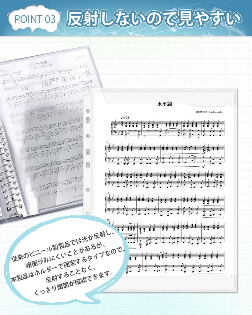 Файл для музыкальных партитур SENUN формата А4, совместимый с прозрачной папкой Can Write для музыкальной сумки для хранения Brass Light, сменный блок, размер, папки с 2, 3 и 11 отверстиями, карман,